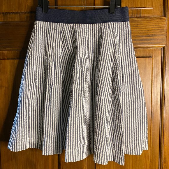 Sarah Campbell Seer Sucker skirt - Picture 1 of 6